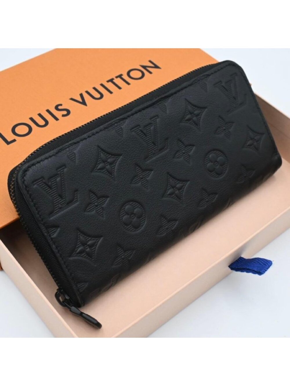 Louis Vuitton Monogram Shadow Horizontal Wallet Black